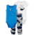 Carter´s Set 3 Piezas Bodies Pantalon Ballenas