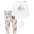 Carter´s Set 3 Piezas Remera Mangas Largas Medias Pantalon Safari
