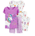 Carter´s Set 4 Piezas Pijama Algodón unicornio