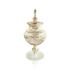 Frasco de vidrio Gold 12*33
