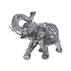 Elefante plateado