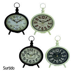 Reloj de mesa metal