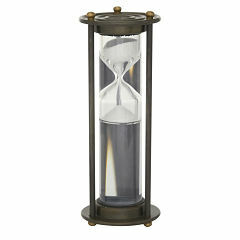 RELOJ DE ARENA EN METAL