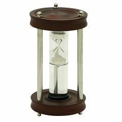 RELOJ DE ARENA EN MADERA