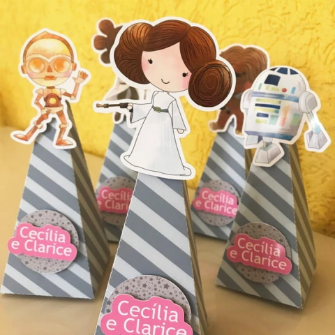 Caixa Pirâmide Star Wars