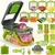 PICADOR RALLADOR DE VERDURAS 22 PCS - comprar online