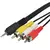 CABLE 3RCA A 3.5MM 3M - comprar online