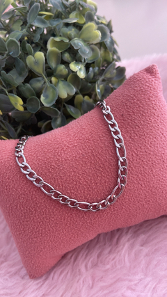 Pulseira corrente aço inox na internet