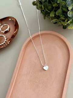 Choker borboleta banhada a prata - comprar online