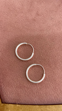 Mini argola formas prata 925 - comprar online