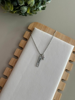 Colar amor coração aço inox na internet