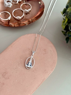 Colar Nossa Senhora Aparecida prata 925 - comprar online
