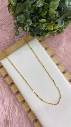 Choker bolinha banhada a ouro - comprar online