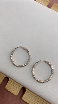 Mini argola modelos prata 925 - comprar online