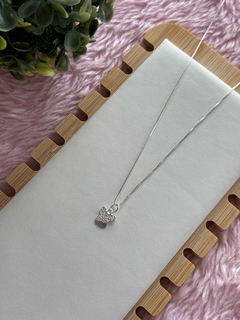 Colar borboleta prata 925 - comprar online