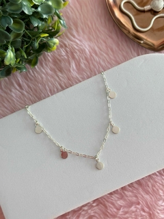 Pulseira medalhinhas prata 925 - comprar online