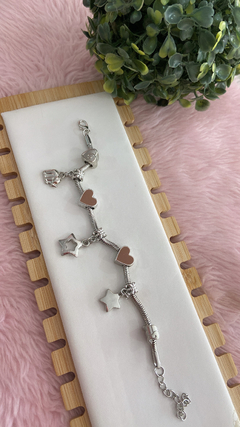 Pulseira com berloques biju - comprar online