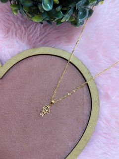 Colar menino banhado a ouro - comprar online