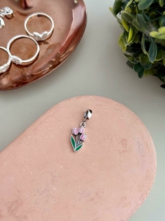 Berloque tulipa prata 925 - comprar online
