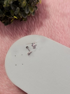 Piercing de orelha Nossa senhora prata 925 - comprar online