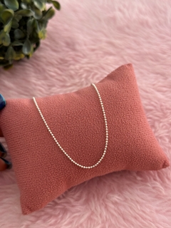 Pulseira bolinha prata 925