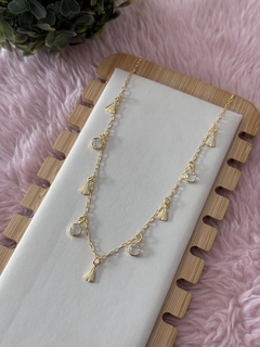 Choker folheada a ouro - comprar online