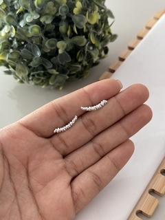 Brinco ear cuff coração P banhado - Têtê Acessórios