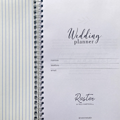 Cuaderno A5 Wedding Planner - Jazmín Blue - tienda online