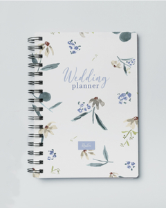 Cuaderno A5 Wedding Planner - Jazmín Blue