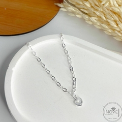 Pulseira ponto de luz coração