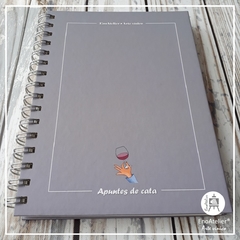 Cuaderno para apuntes y notas de cata
