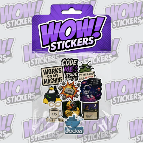 PACK 10 Stickers Dev 01
