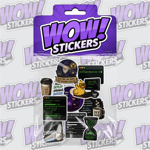 PACK 10 Stickers Dev 02