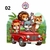 Estampa DTF Termocolante TEMA: Safari - comprar online