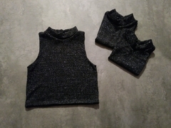 Top polera brillos