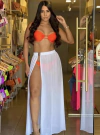 Saia Angelica /preta e branca - comprar online