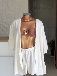Conjunto Kimono + short - OFF - comprar online