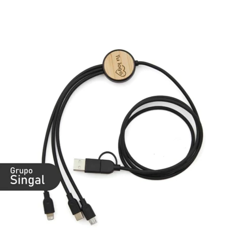 CABLE 3 EN 1 BAMBOO