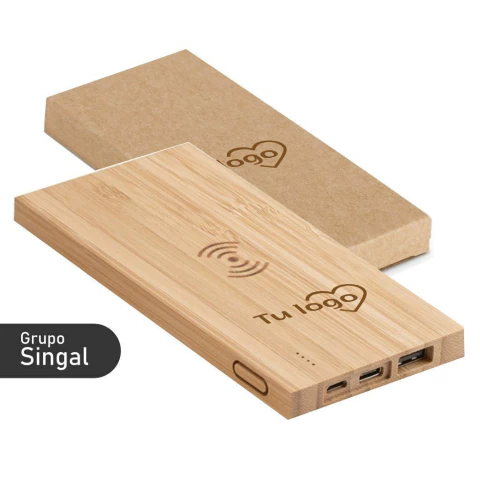 CARGADOR INALAMBRICO ECOLOGICO FITCH