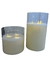 Vela LED vidrio color CON movimiento - comprar online