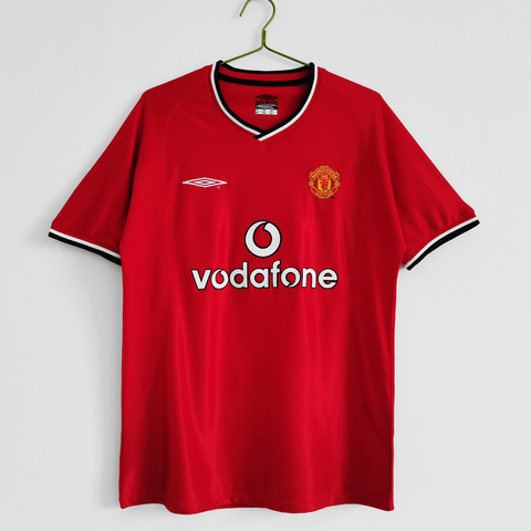 Camisa Manchester United 2000/02 Umbro Retrô - Vermelha
