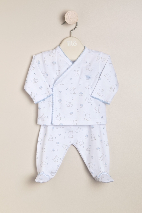 Linea Coniglio | Set de Batita y Ranita | Celeste Prematuro - comprar online