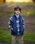 Campera Microfibra | Azul - comprar online
