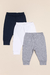 Pack 3 Pantaloncito Basico | Azul - comprar online