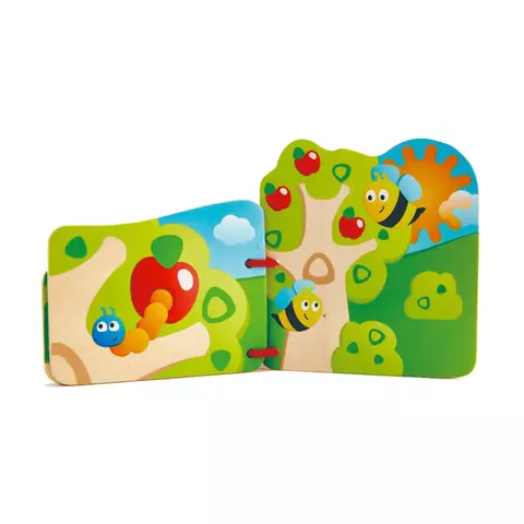 Juegos y Juguetes | Libritos de Madera | Bichitos