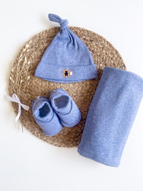 Set 3 Piezas | Azul Aero