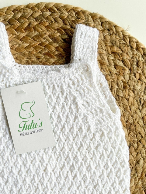 Chaleco Tejido | Hilo | Blanco - comprar online