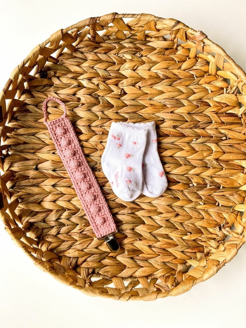 Portachupete Lunares | Rosa