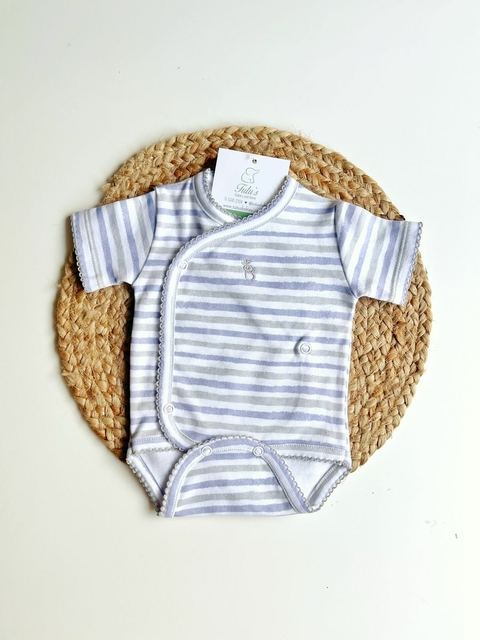 SALE | Body Cruzado | Manga Corta | Rayado