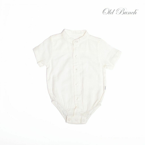 Body de lino | Cuello Mao